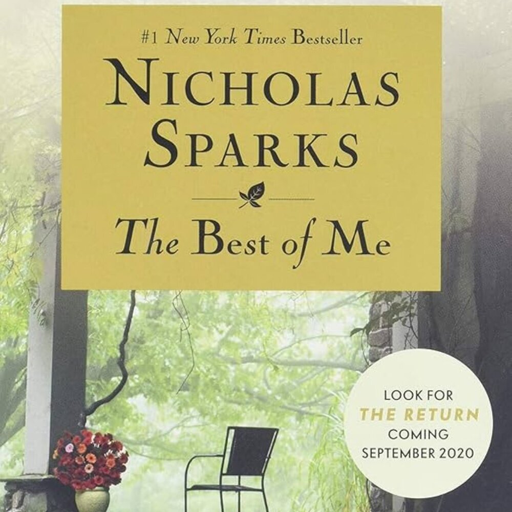 The Best of Me by Nicholas Sparks Softcover- like new
